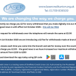 changing the wat we charge you